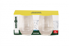 Brunner Riserva vaso de agua 30cl 2 pzs